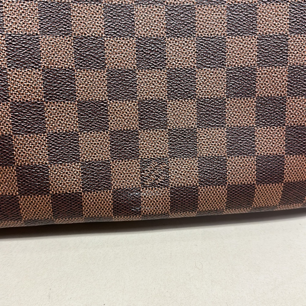 🔥🔥🔥Authentic Louis Vuitton Damier Ebene Neverfull MM Tote Shoulder Bag - Picture 5 of 16